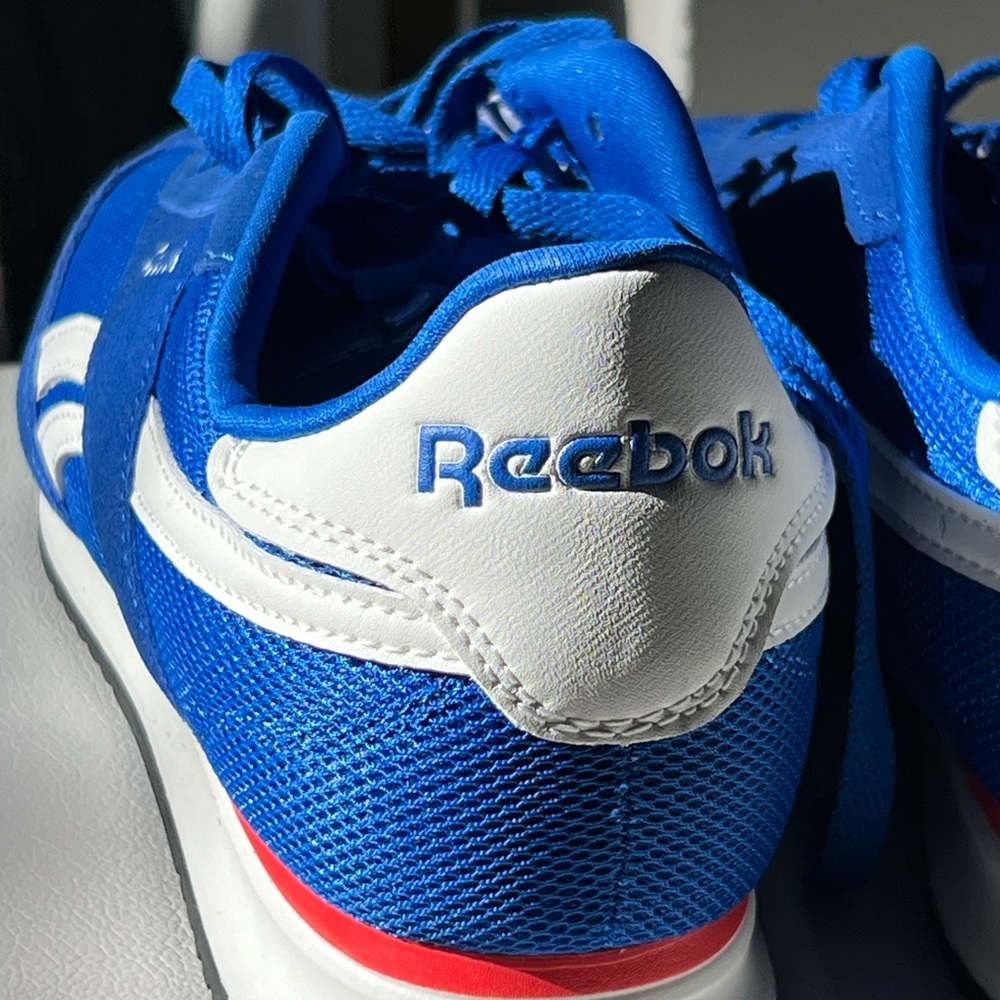 Reebok Blue and White Sneakers Size 11 - Picture 5 of 13